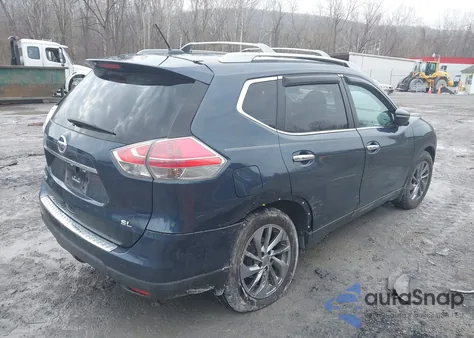 2015 Nissan Rogue Sl z USA, uszkodzony, nr VIN 5N1AT2MT8FC881139